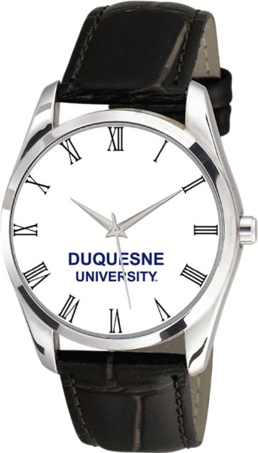 Duquesne University 26mm Ladies Leather Watch