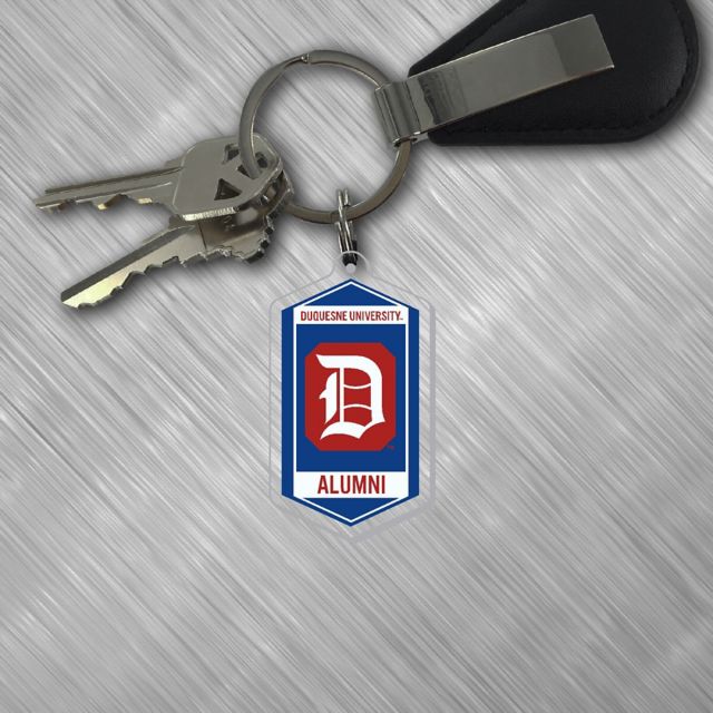 Duquesne University Dukes Alumni Keytag