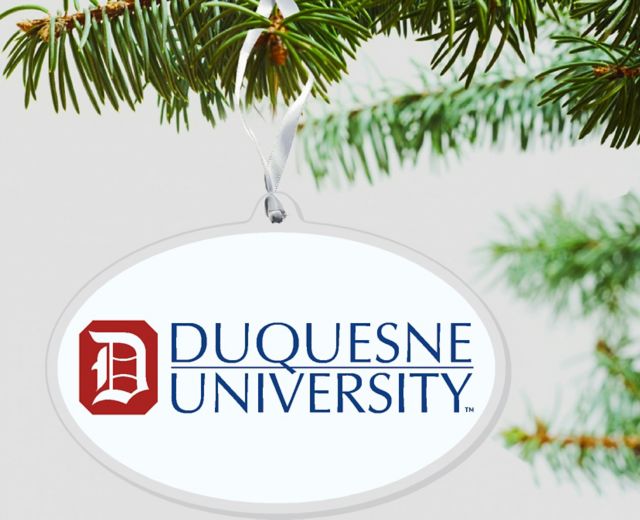 Duquesne University 3 x 4 Ornament