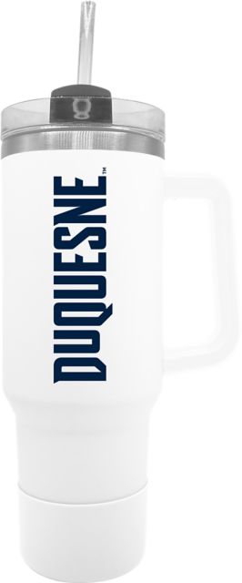 Duquesne University 40 oz. Tumbler with Straw