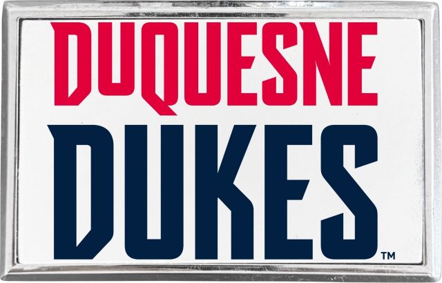 Duquesne University Rectangle Adhesive Emblem