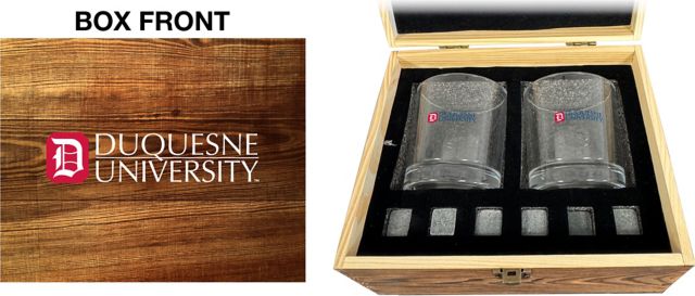 Duquesne University Rock Glass Box Set