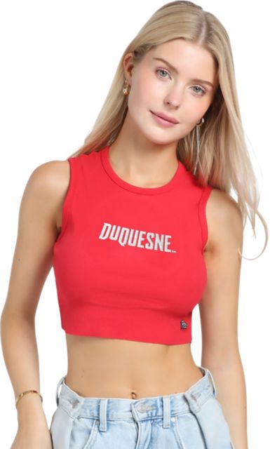 Duquesne University Women's Dukes Cutoff Tank Top