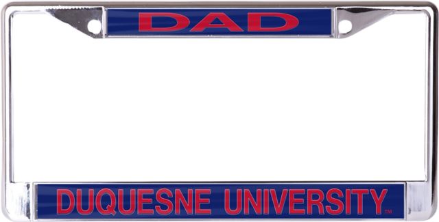 Duquesne University Dad License Plate Frame