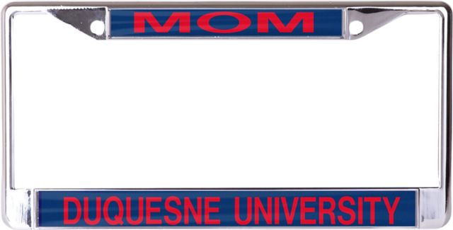 Duquesne University Mom License Plate Frame