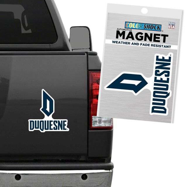 Duquesne University 12x12 Dukes Magnet
