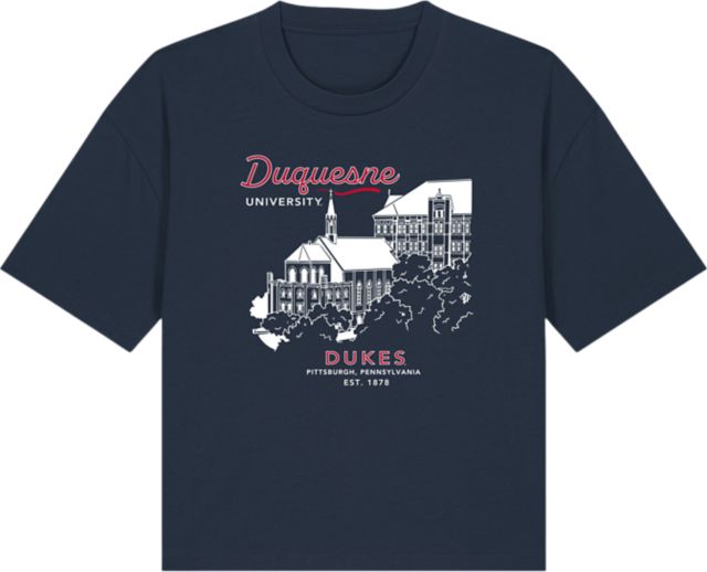 Duquesne University Dukes Women's Oversized Short Sleeve T-Shirt
