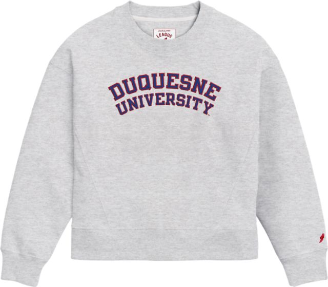 Duquesne University Women's Boxy Crewneck Sweatshirt