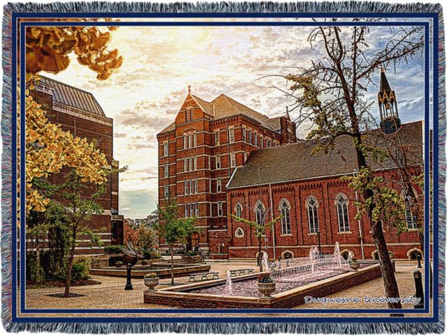 Duquesne University 54x70 Throw