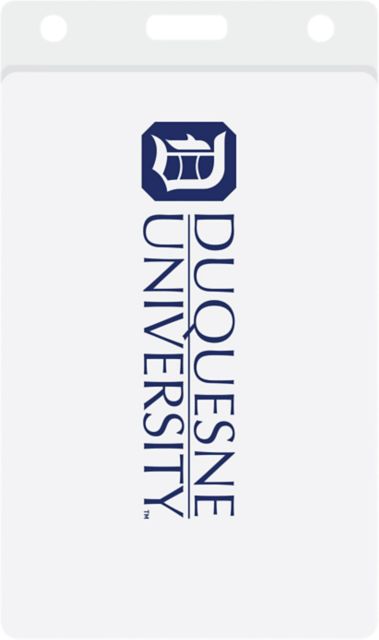 Duquesne University Thumb Notch Card Guard