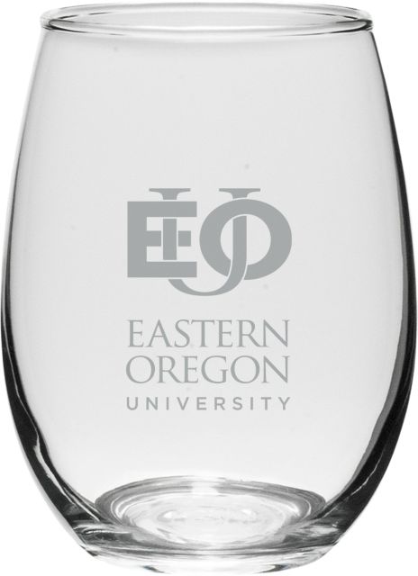 Eastern Oregon University 21 oz. Wine Glass