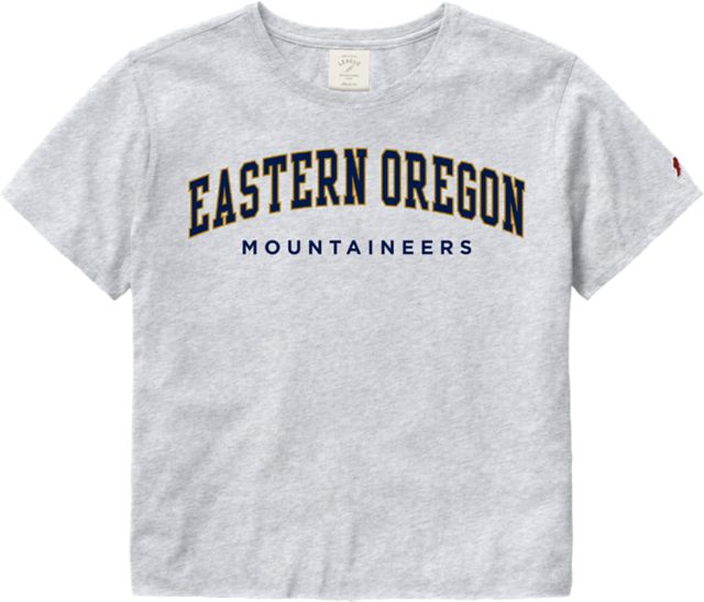 Eastern Oregon University Women's Crop Short Sleeve T-Shirt