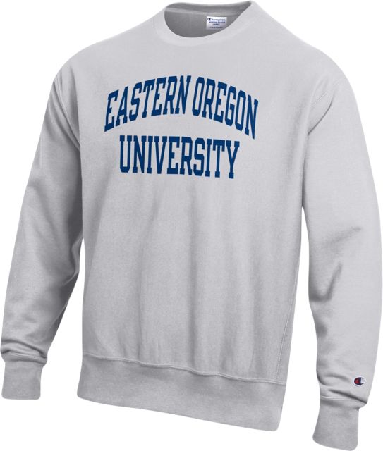 Eastern Oregon University Reverse Weave Crewneck Sweatshirt