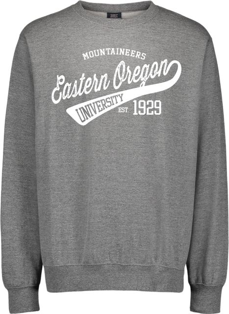 Eastern Oregon University Mountaineers Fleece Crewneck
