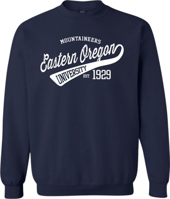 Eastern Oregon University Mountaineers Fleece Crewneck