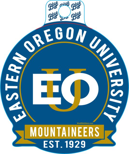 Eastern Oregon University Mountaineers Sticker
