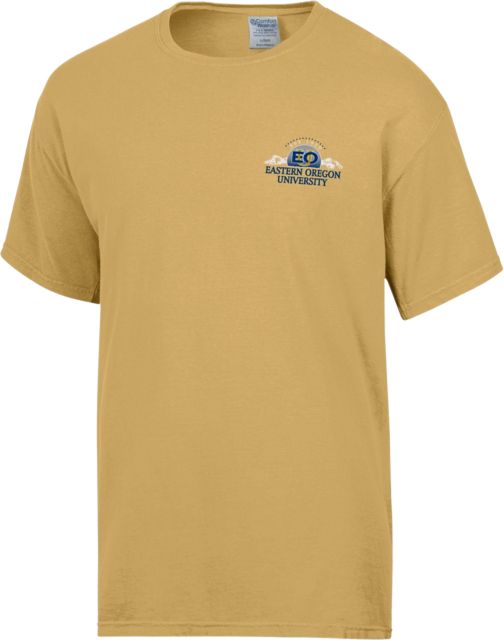 Eastern Oregon University Mountaineers Comfort Wash Garment Dyed T-Shirt