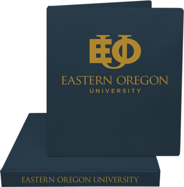 Eastern Oregon University 1'' Vinyl Binder