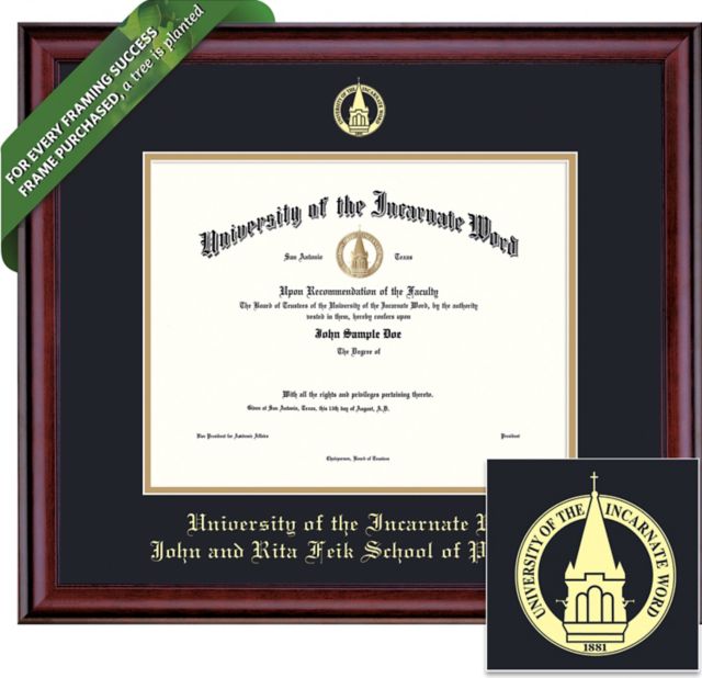 University of the Incarnate Word 14'' x 17'' Classic Diploma Frame