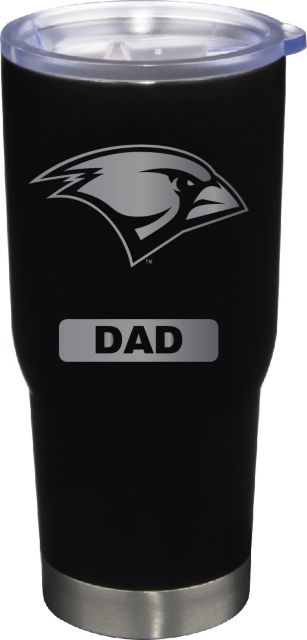22 oz Matte Black Stainless Steel Tumbler Dad