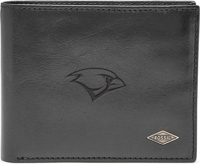 Fossil Leather Ryan RFID Flip ID Bifold - Black - ONLINE ONLY