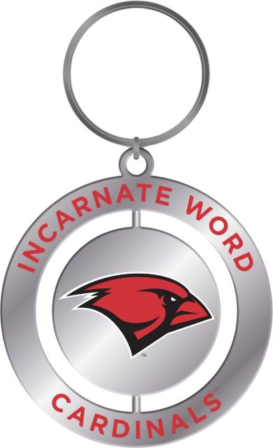 University of the Incarnate Word Cardinals Spinner Keychain
