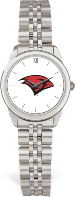 CSI Women's Silver Rolled Link Watch (Gift Boxed)  With Colored Medallion - ONLINE ONLY