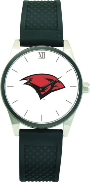 CSI Men's Wristwatch (Gift Boxed) With Black Silicone Strap And Color Medallion. - ONLINE ONLY