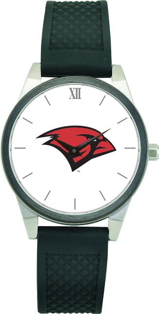 CSI Women's Wristwatch (Gift Boxed) With Black Silicone Strap And Color Medallion. - ONLINE ONLY