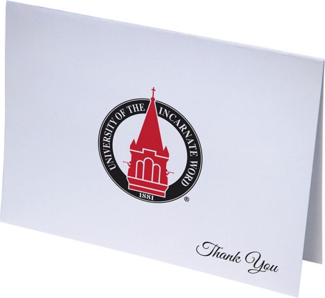University of the Incarnate Word Thank You Notecards 10-Pack