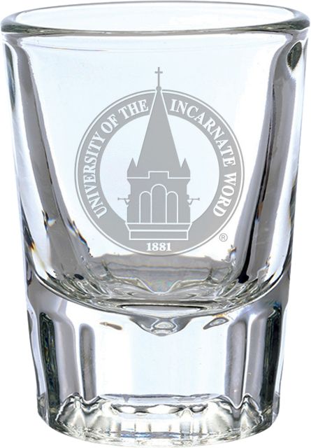 University of the Incarnate Word Collector's Seal Glass