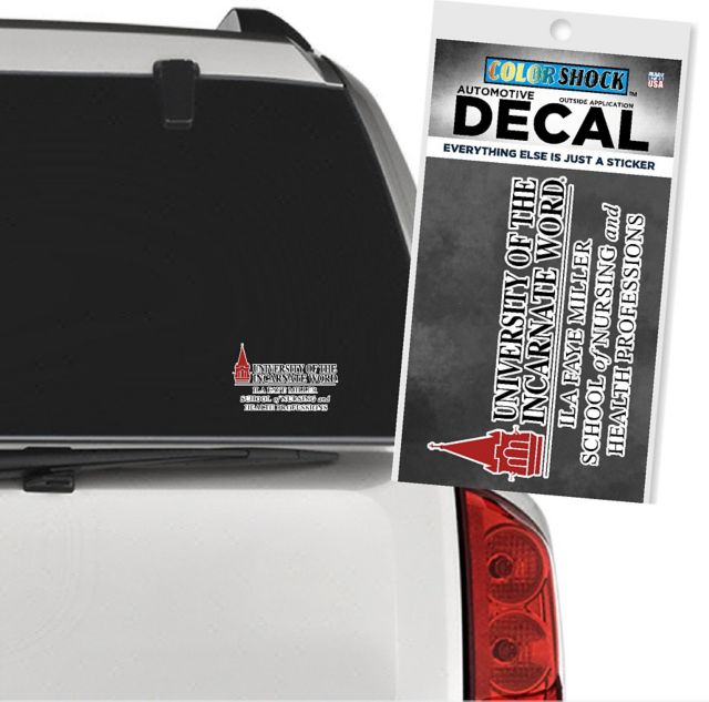 University of the Incarnate Word Nursing Decal