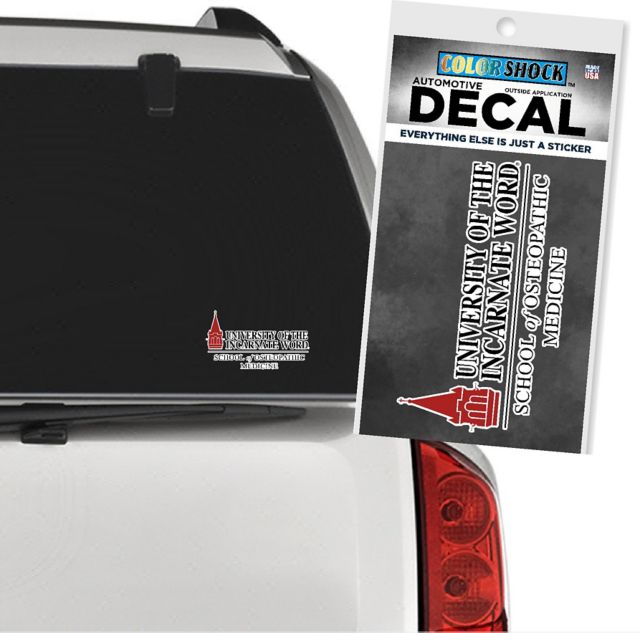 University of the Incarnate Word School of Medicine Decal