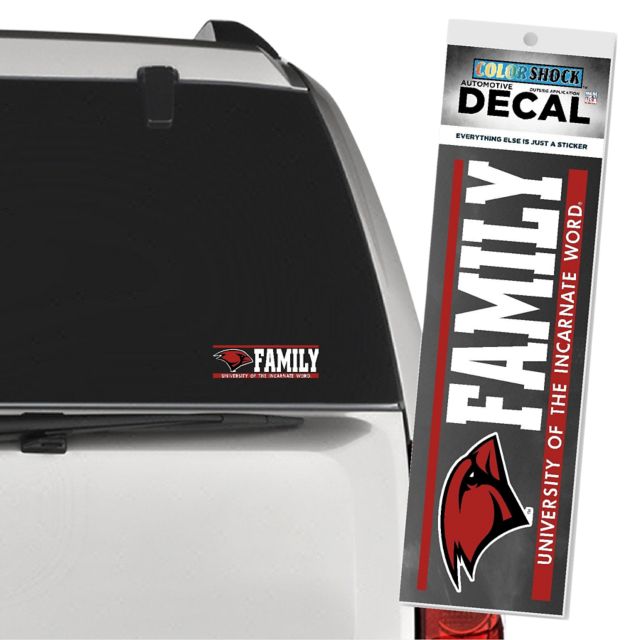 University of the Incarnate Word Mascor Family Decal