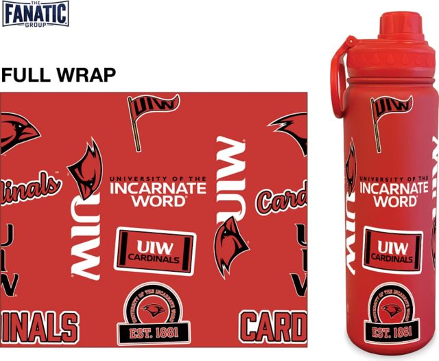 University of the Incarnate Word 24 oz. Full Wrap Bottle