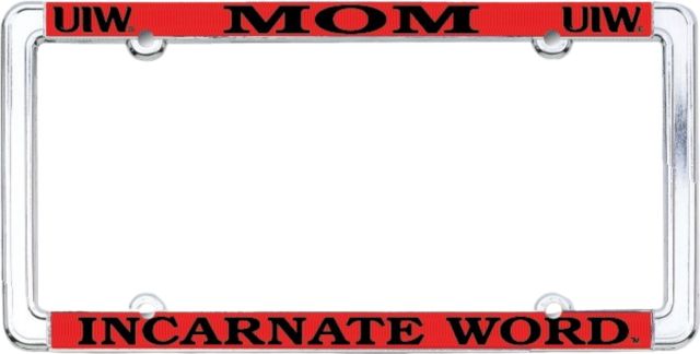 University of the Incarnate Word Mom Chrome License Plate Frame