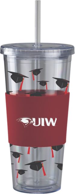 University of the Incarnate Word Acrylic Tumbler with Straw