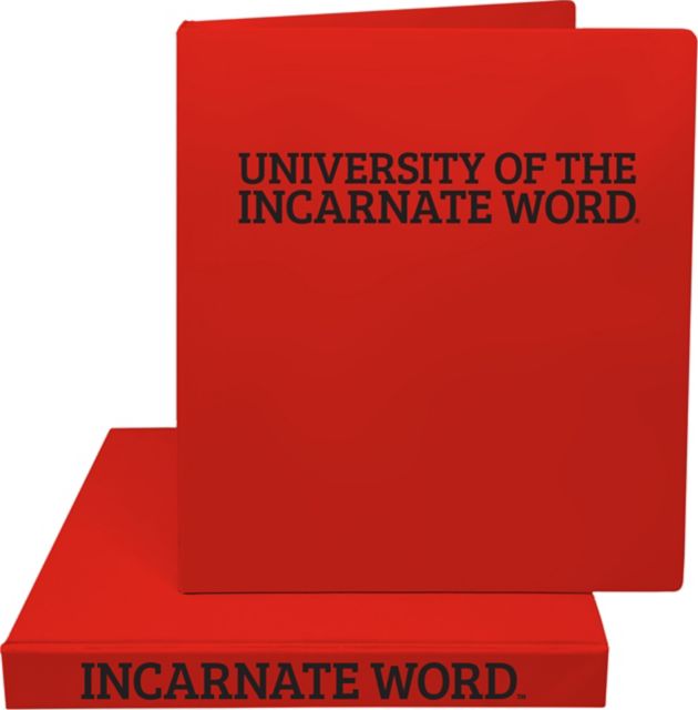 University of the Incarnate Word 1'' Vinyl Binder