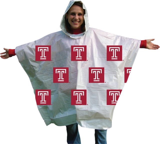 Temple University Rain Poncho