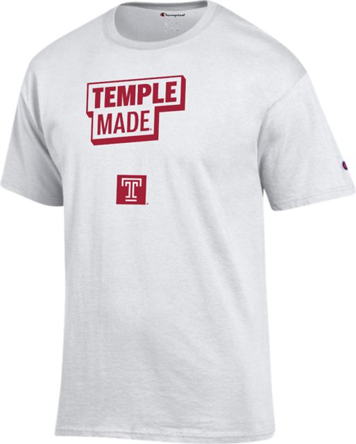 Temple University Temple Made Short Sleeve T-Shirt - ONLINE ONLY