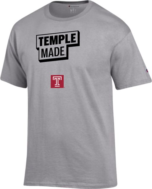Temple University Temple Made Short Sleeve T-Shirt - ONLINE ONLY