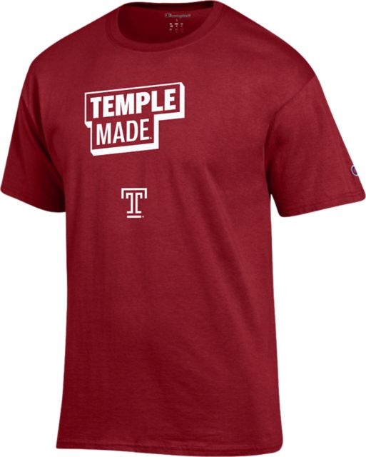 Temple University Temple Made Short Sleeve T-Shirt - ONLINE ONLY