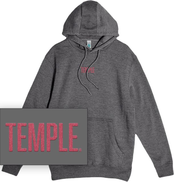 Temple University Chainstitch Hooded Sweatshirt