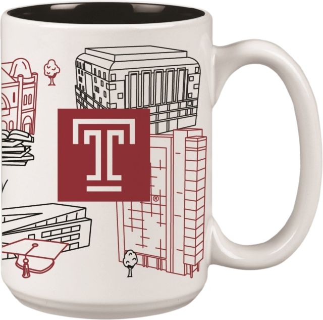 Temple University 15 oz. Campus Mug