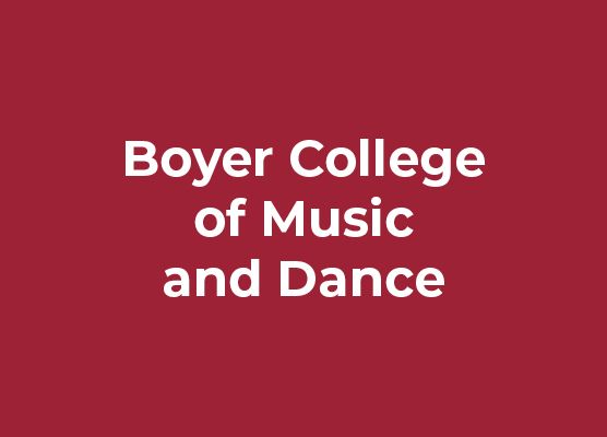 Boyer College of Music and Dance