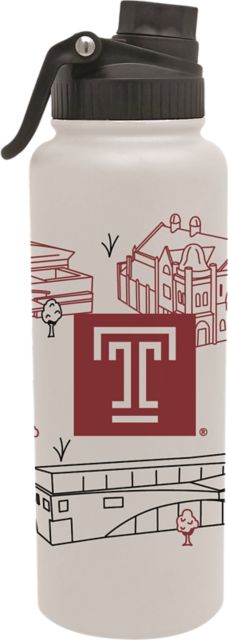 Temple University 34 oz. Campus Bottle