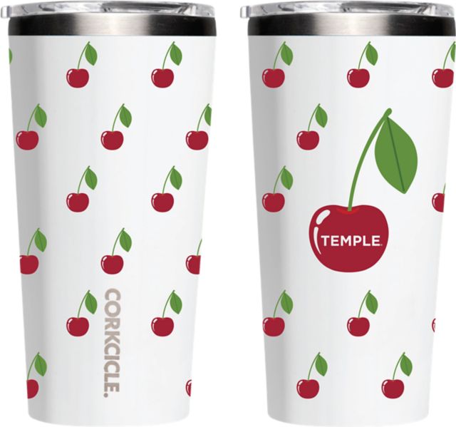 Temple University Cherry 16 oz. Corkcicle Tumbler