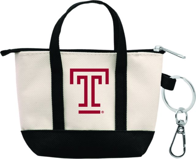 Temple University Owls Mini Boat Tote Bag