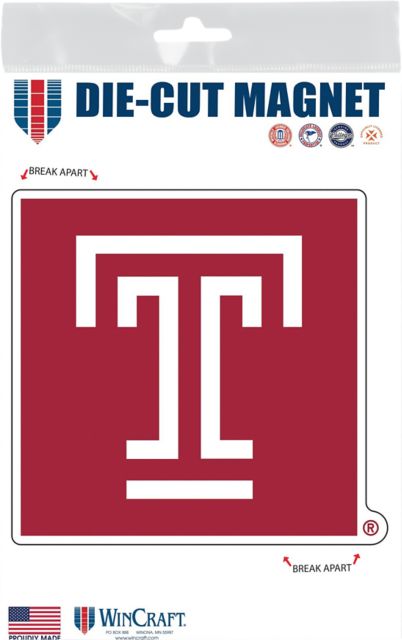 Temple University 3x5 Magnet