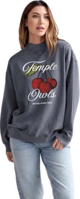 Temple University Owls Women's Nantucket Crewneck Sweatshirt